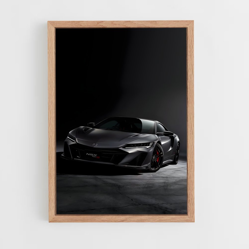Poster Supercar AC-X – affiche Honda (vue 4)